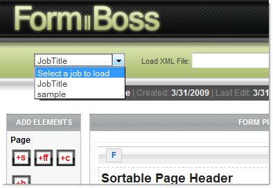 Load Job File