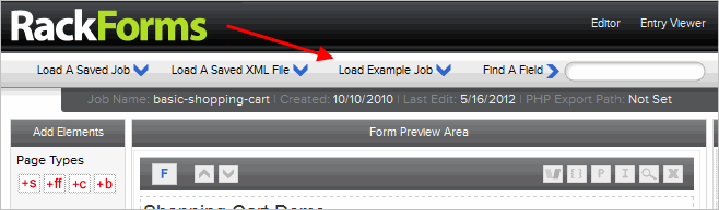 Load Demo Jobs