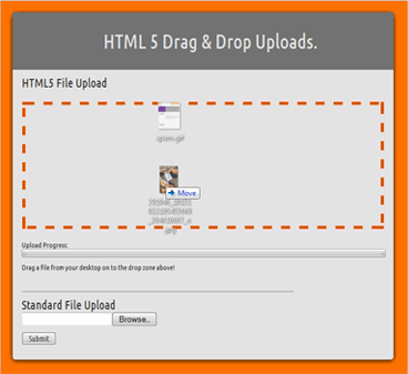 Drag and Drop Uploads
