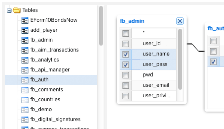 Visual Query Builder